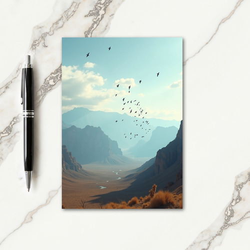 Scenic Fathers Day Canyon Card