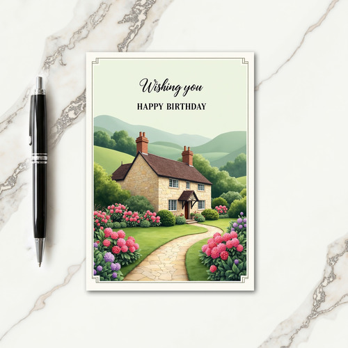 Scenic Hills Birthday Card