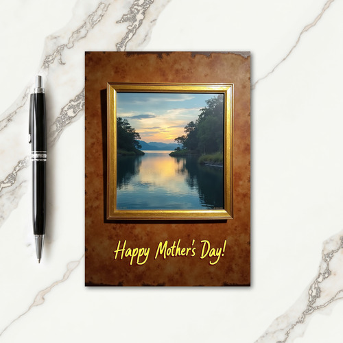 Scenic Mothers Day Card