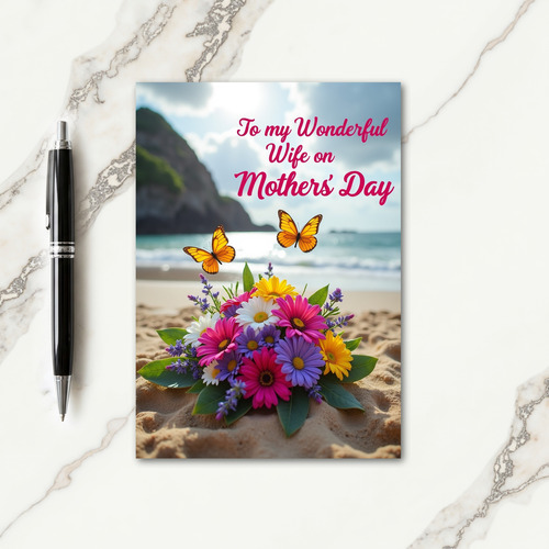 Scenic Mothers Day Ocean Card