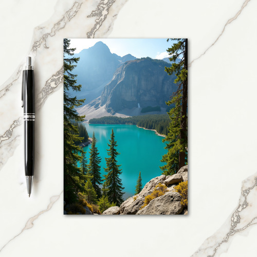 Scenic Peaks Fathers Day Card