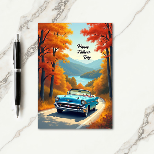 Scenic Route Fathers Day Card