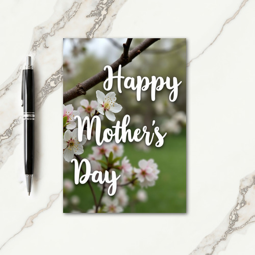 Script Happy Mothers Day Card