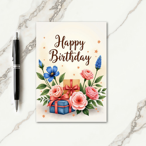 Scripted Gifts Birthday Card