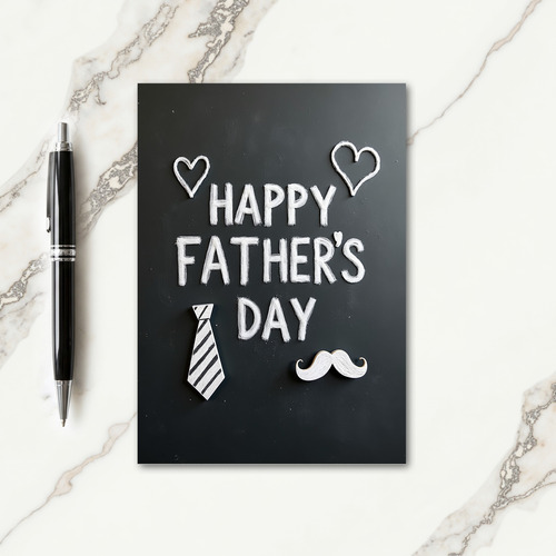 Sculpted Fathers Day Card