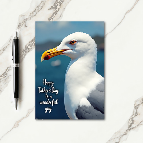 Seabird Wonderful Guy Card