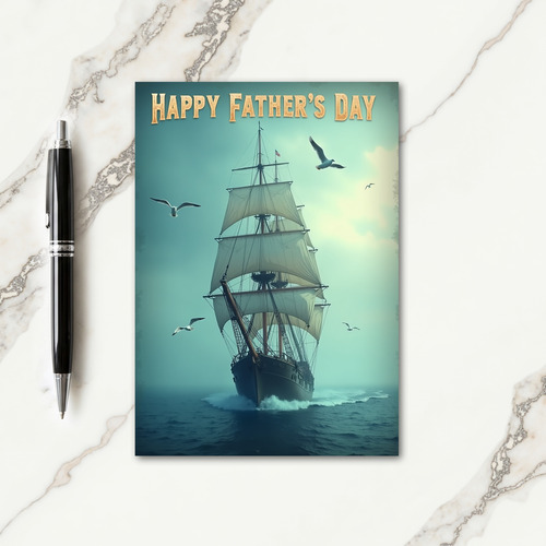 Seafaring Fathers Day Card