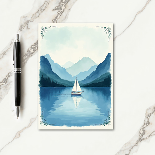 Seascape Fathers Day Art Card