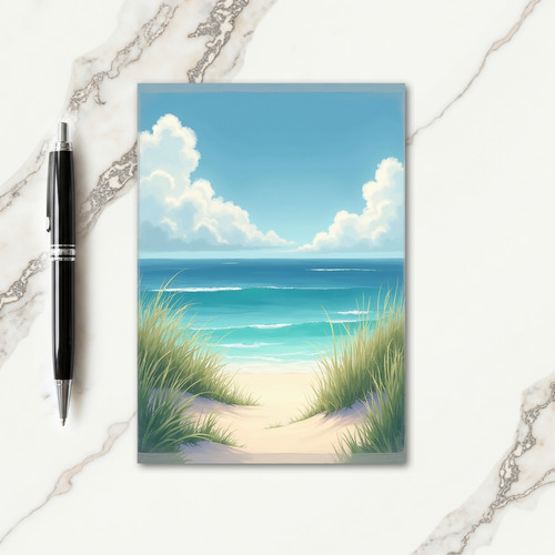 Seascape Fathers Day Vista Card