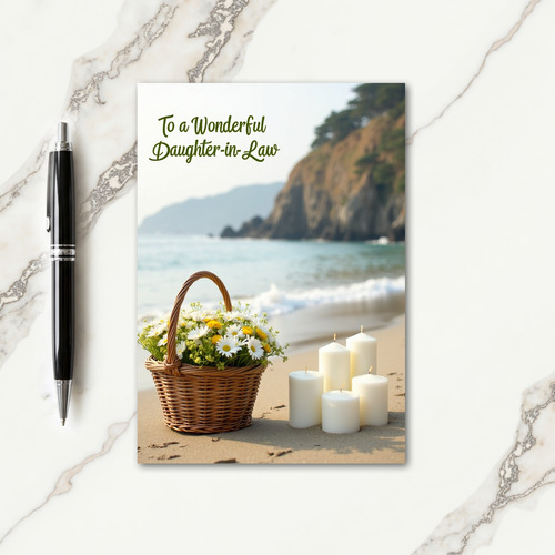 Seaside Affection Mothers Card