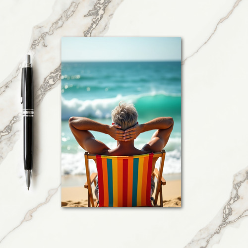 Seaside Sweet Fathers Day Card