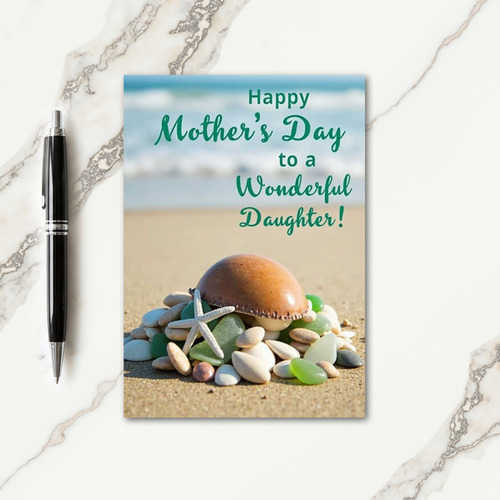Seaside Sweet Mothers Day Card