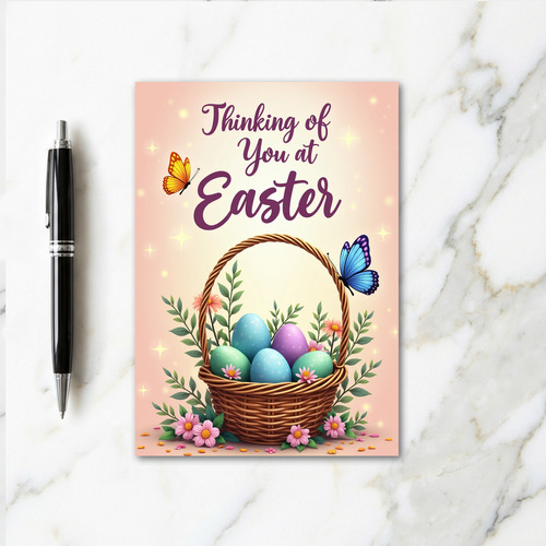 Seasonal Joy Basket Card