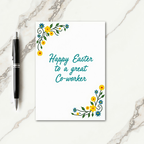 Seasonal Thanks Floral Card