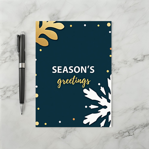 Seasons Greetings Holiday Card