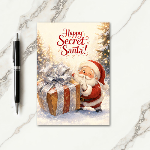 Secret Santa Card
