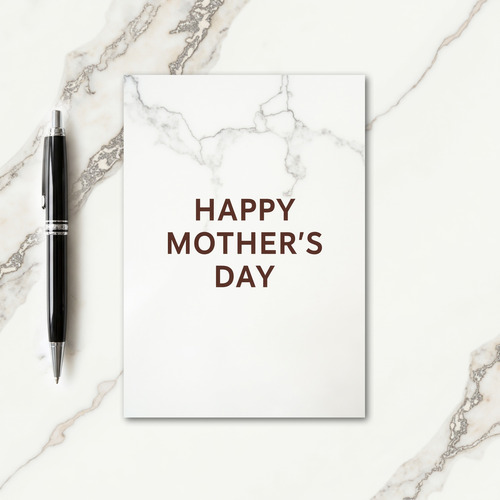 Sepia Tone Mothers Day Art Card