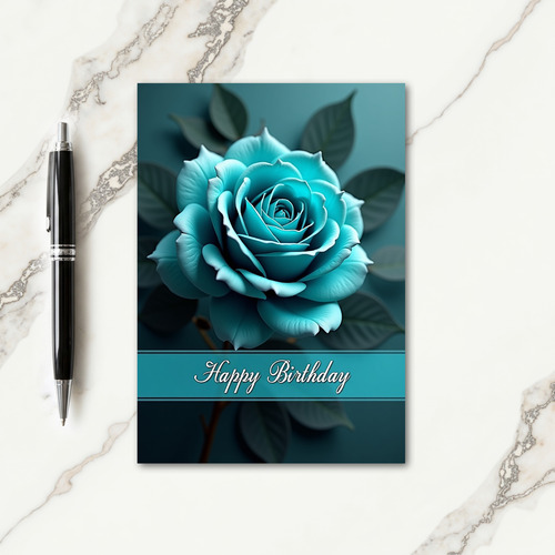 Serene Birthday Blossom Card