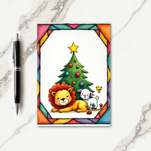 Serene Christmas Card
