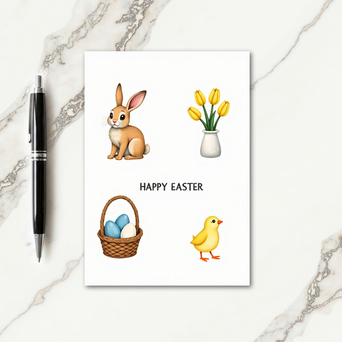 Serene Easter Card