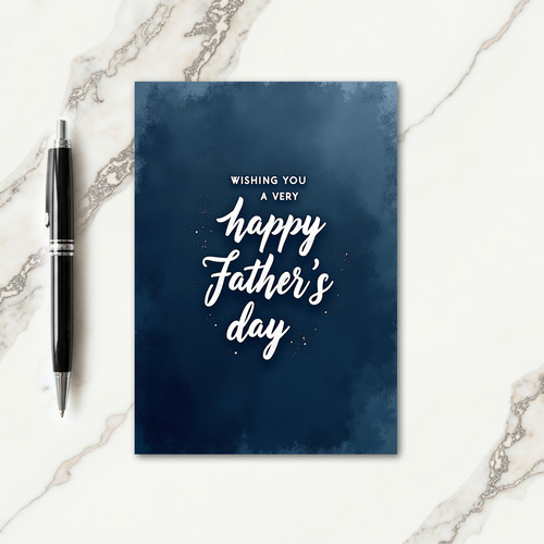 Serene Fathers Day Card