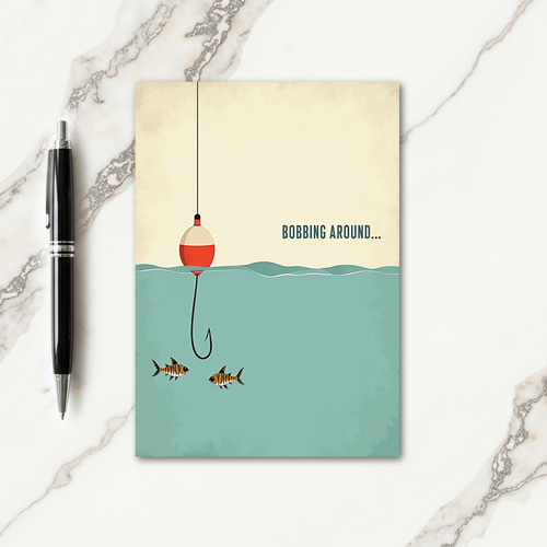 Serene Fathers Day Hook Card