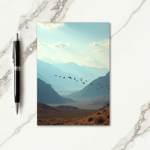 Serene Fathers Day Valley Card