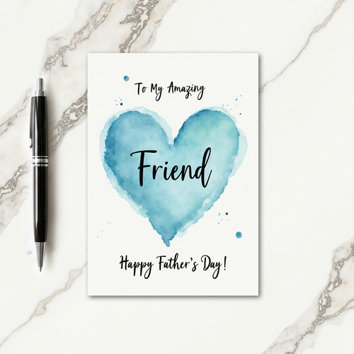 Serene Heart Friend Card