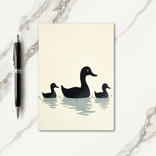 Serene Mothers Day Birds Card