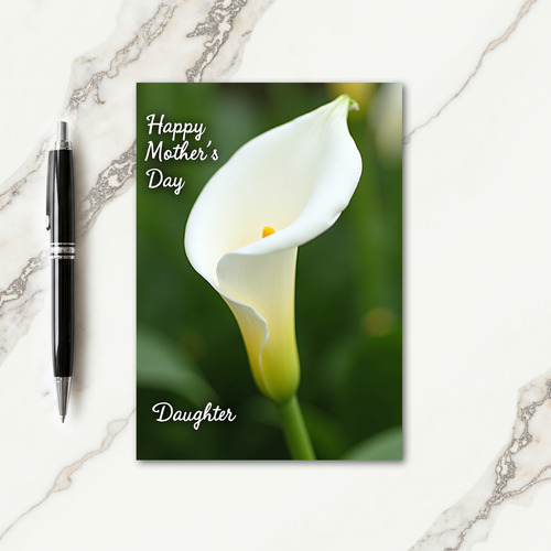 Serene Mothers Day Daughter Card