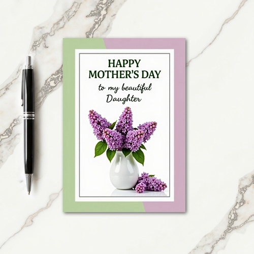 Serene Mothers Day Floral Card