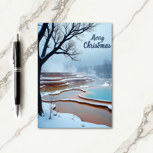 Serene Pools Christmas Card
