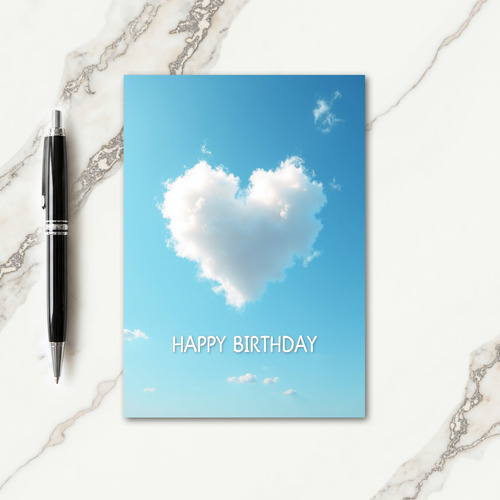 Serene Sky Birthday Card