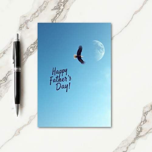Serene Sky Fathers Day Card