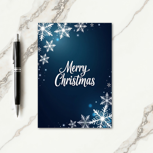 Serene Winters Eve Card thumbnail