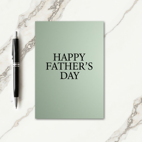 Serif Fathers Day Shadow Card