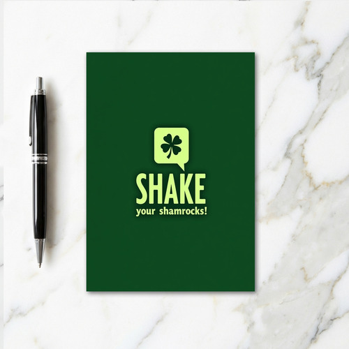Shake Your Shamrocks Fun Card