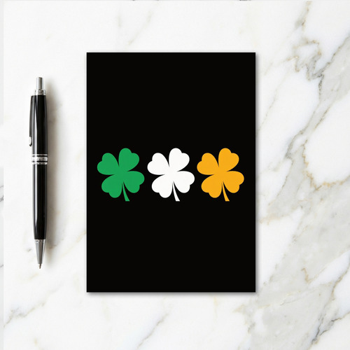 Shamrock Color Pattern Card