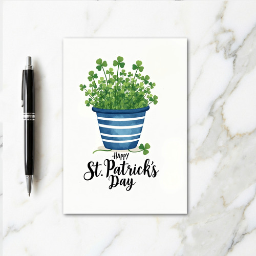 Shamrock Springtime Card