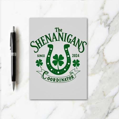 Shenanigans Coordinator 2024 Card