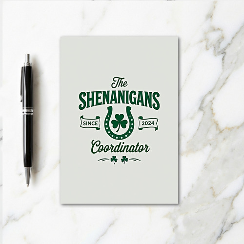 Shenanigans Glitter Texture Card