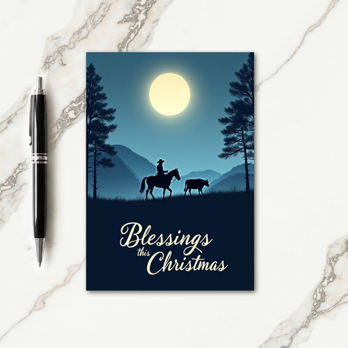 Silent Night Journey Card