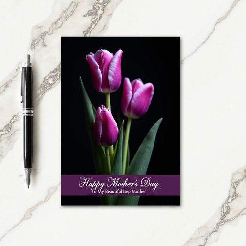 Silken Texture Mothers Day Card