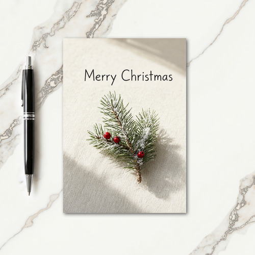 Simple Christmas Card Designs Card