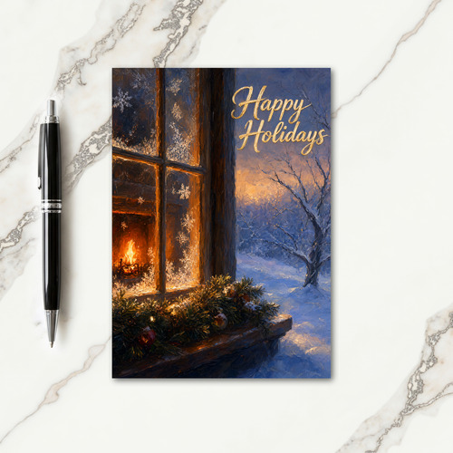 Simple Christmas Card Sayings Card