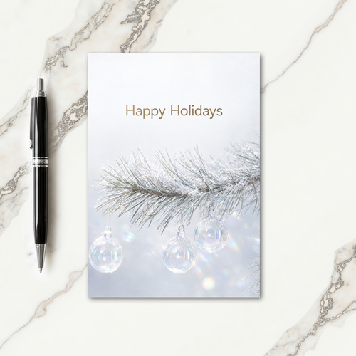 Simple Christmas Card Templates Card