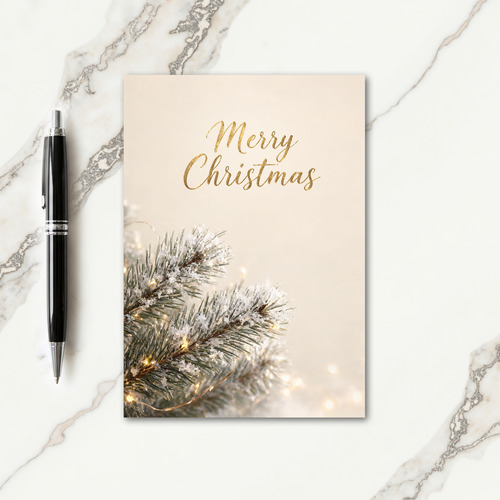 Simple Christmas Photo Card