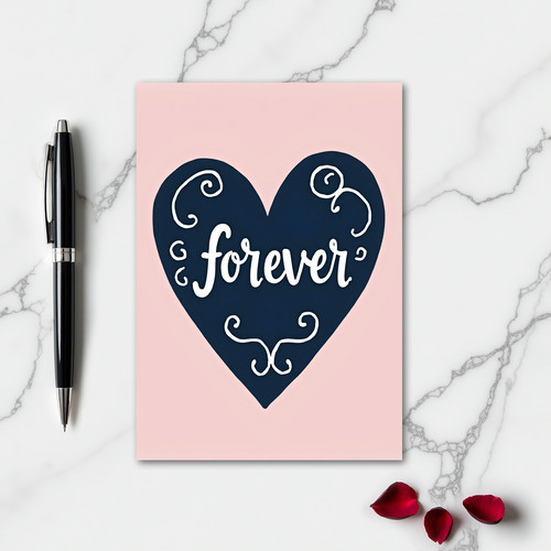 Simple Forever Heart Card