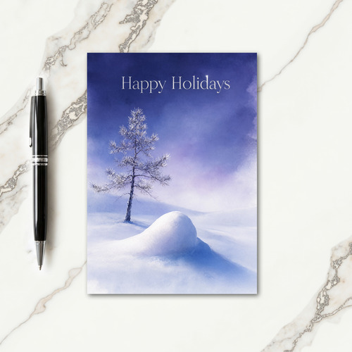 Simple Holiday Card Ideas Card