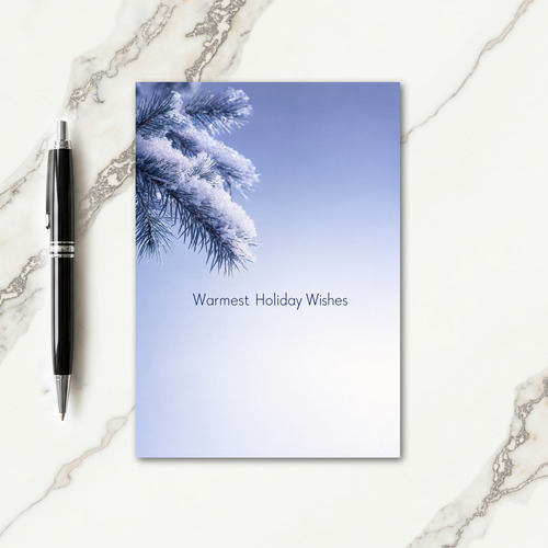 Simple Holiday Card Messages Card